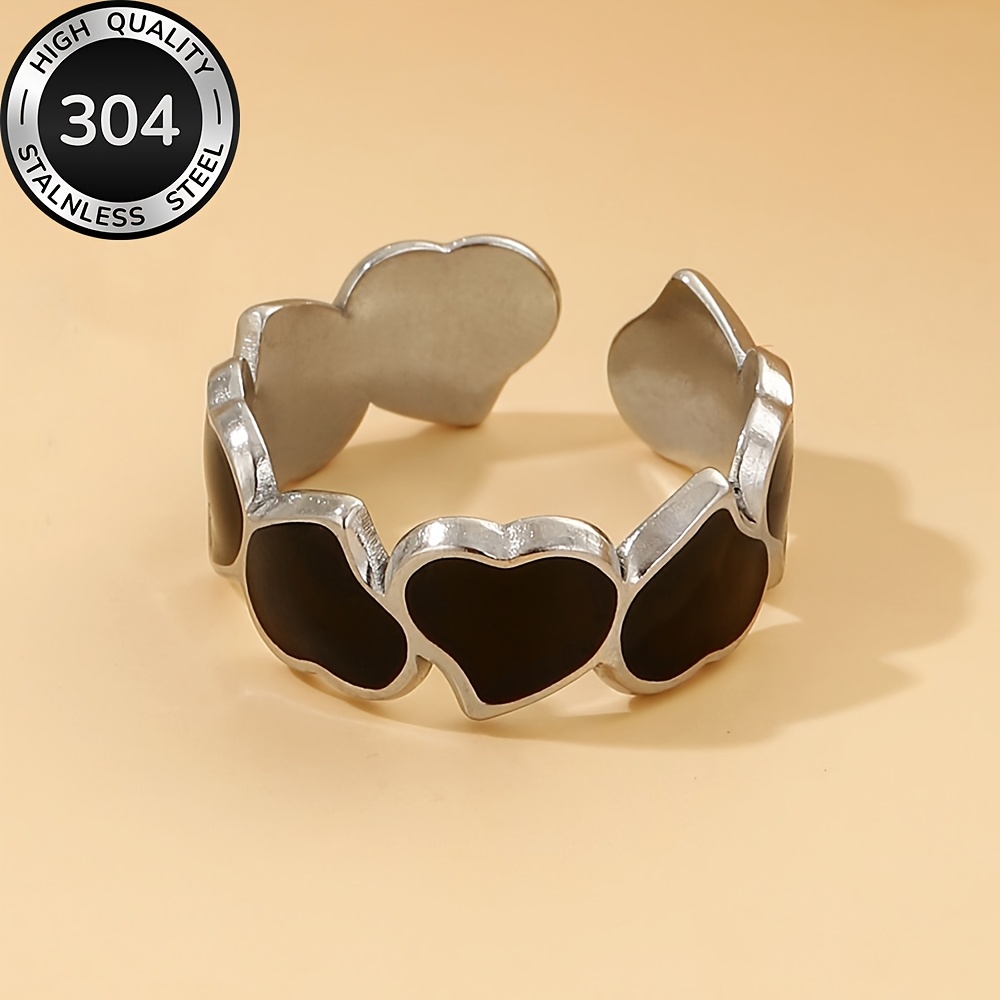 Women's High-Quality Hypoallergenic Golden Open Ring, Elegant